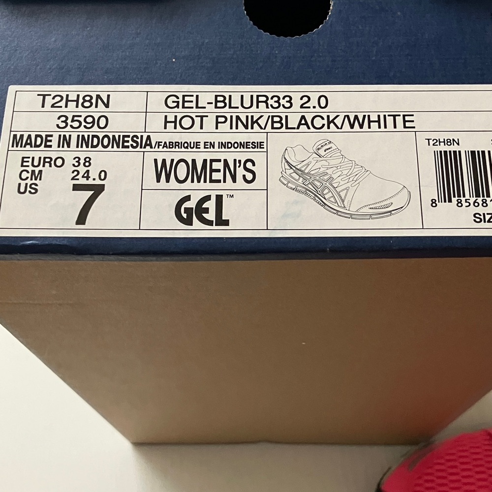 ASICS Gel Blur 33 2.0 (Size 7) NWT - Picture 13 of 14